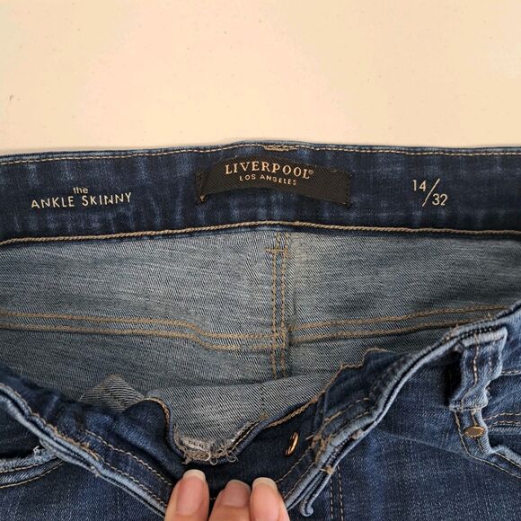 Liverpool Jeans The Ankle Skinny Women's Size 14/32 - Picture 3 of 8